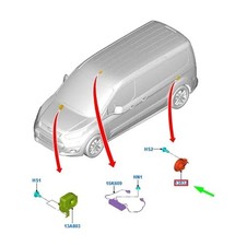 FORD TRANSIT CONNECT MK2 Horn
