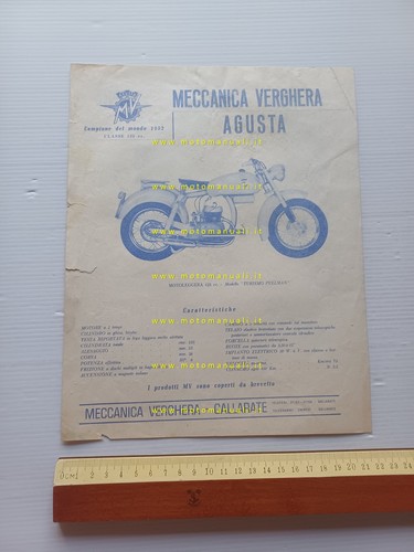 Agusta 125 pullman 1953 - agusta,