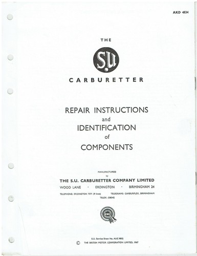 Hs8 carb factory - su,