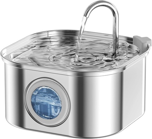 Stainless steel pet water - 3.2l,