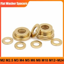 Solid Brass Flat Washer