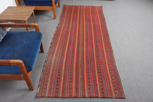 Vintage turkish rug 3x8 ft - vintage, 3,3x8,2