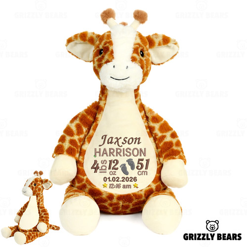 Personalised plush 40cm - 40cm, teddy