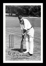 W.G. Grace Autograph Signed &