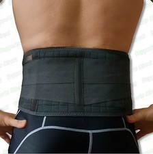 Back Support with 20 Magnets Lumbar Brace Belt Strap Lower Backache Pain Relief 