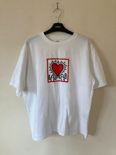 Uniqlo keith haring - haring, white