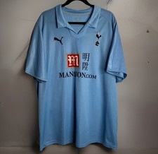 Tottenham Hotspur Football Shirt Spurs Puma away jersey 2008-2009 size XL Blue
