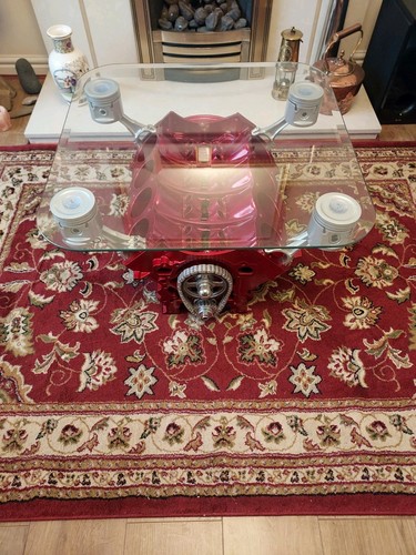 Engine coffee table - v8,