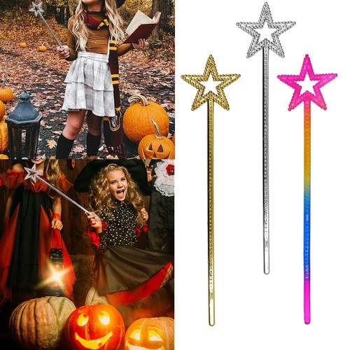 Colourful star wand - ,
