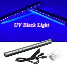 UV LED Strip Light 24Leds Blacklight Party Club Bar USB Tube Lamp