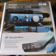 PreSonus AudioBox iOne Audio Interface Compatible with PC, Mac, iPad