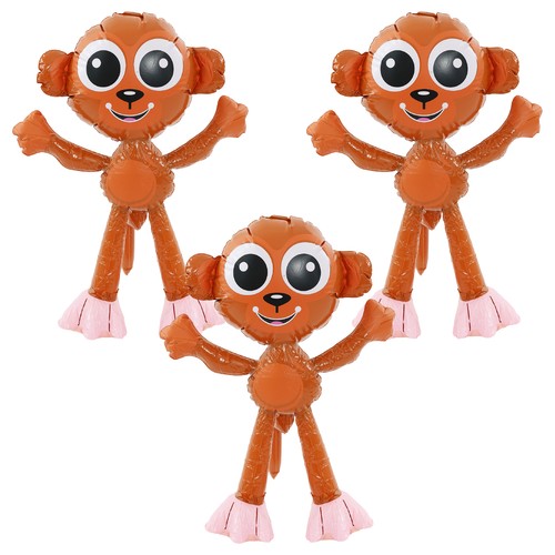Pack inflatable monkeys - pack,