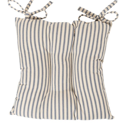 Nautical cotton ticking - cotton, stripe
