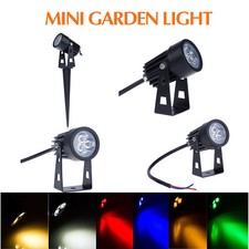 Outdoor Garden Light 3W Mini LED Flood Spot Light Lawn Lamp Landscape light IP65