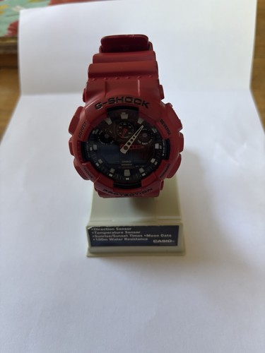 Casio shock ga110 red - red, &