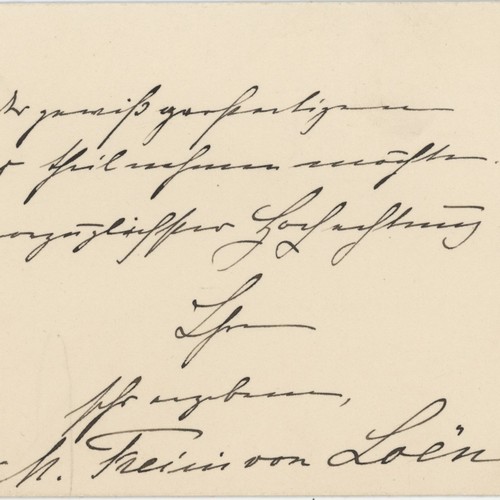 Answer freiin von - freiin, loën