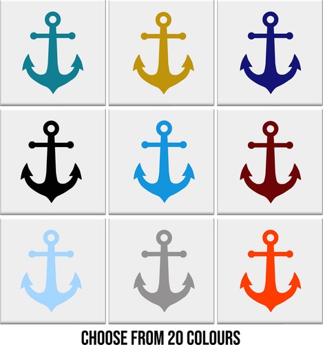 Bathroom tile stickers anchor - tile,