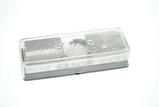 Pair of quality large oblong front marker lamps/lights for plant trailers etc