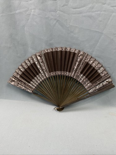 Hand held paper folding fan - hand,