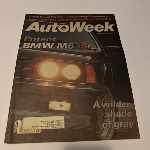 AutoWeek News November 5