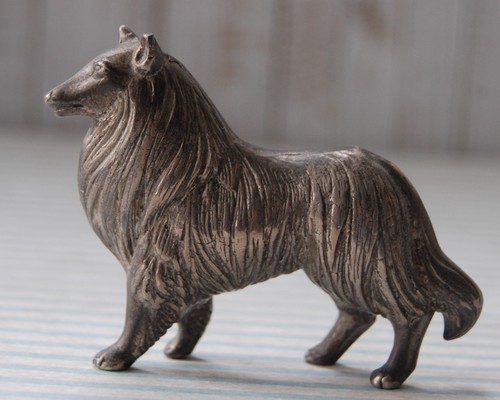 Metal rough collie shetland - metal,