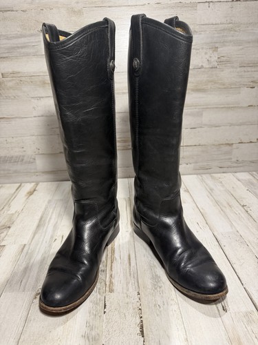 Frye melissa button black - button,