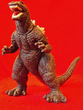 "GENUINE" 2001 BANDAI Hyper Godzilla PVC mini Figure 3.5" 9cm KAIJU TOY UK 🚚