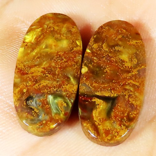 Natural golden pietersite - natural,