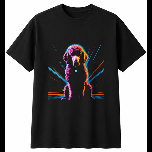 Dark fantasy standard poodle - fantasy,
