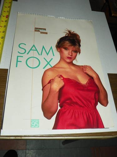 Samantha fox 1995 calendar - samantha,