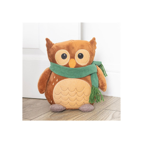 Oliver owl doorstop plush - owl,