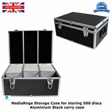 2 x CD DVD Storage DJ Case 500