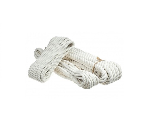 Natural cotton rope sash - sash, cord