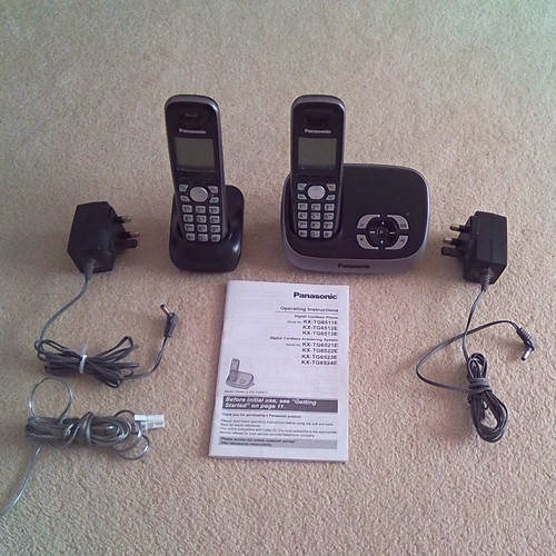 Panasonic tg6511e cordless - kx-tg6511e,