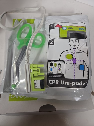 Zoll cpr padz defibrillator - zoll, cpr-d-padz