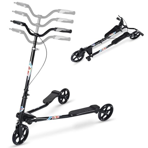 Wheel foldable scooter swing - foldable,