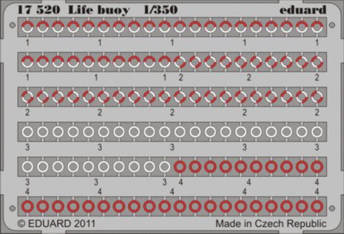 Eduard 17520 350 life buoy - eduard,