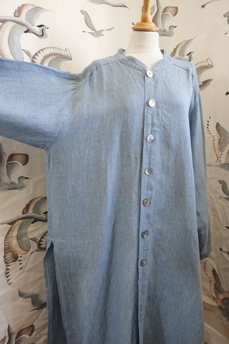 Terry macey blue - blue, linen