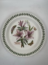 Portmeirion Botanic Garden Dinner Plate Rhododendrum Liliflorum Lily Azalea