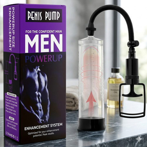 Penis pump enlarger vacuum - penis,