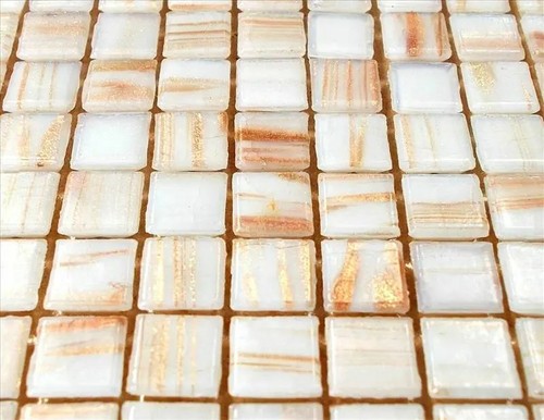 Gold dust mosaic tiles 10mm - tiles, 18
