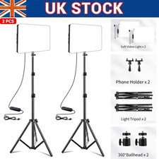 2× 11" LED Video Light Kit