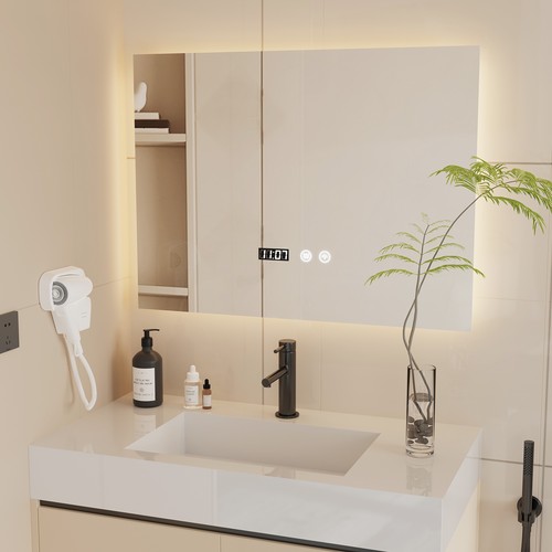 Led bathroom mirror touch - bathroom,