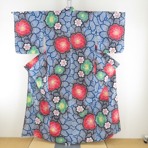 Yukata kimono cotton floral - kimono,