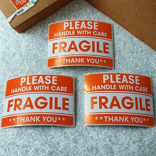 Large fragile postage - -,