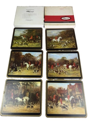 Pimpernel tally placemats - ho,
