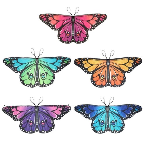 Costume dress butterfly wings - dress,