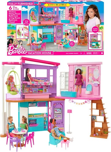 Barbie vacation house storey - house,