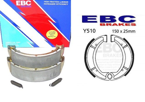 Set rear brake - jaws, y