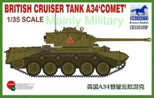 Bronco Models 1/35 British Cruiser Tank A34 'Comet'